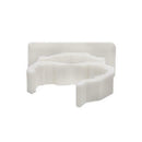 Fishing Rod Buckle Self-adhesive White Clip Lock Wall Mounted Paste Bracket