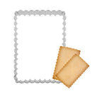 rectangle lace biscuit mold baking cookie cutter mold stainless steel cook molJR