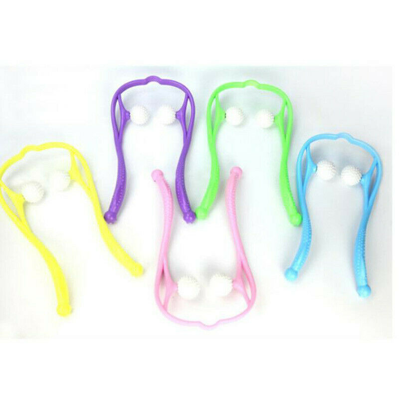 For Neck Back Shoulder Pain Massager Body Parts Roller Ball Self-massage t AMS