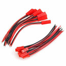 Male&Female 10Pair 100mm JST Connector Plug Cable Line for RC BEC Lipo Battery