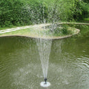 Bird Bath Fountain Solar Powered Water Pump Floating Outdoor Pond Garden NBR