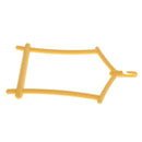 2Pcs Bird Parrot Plastic Swing Cage Chew Bites For Small Size Birds