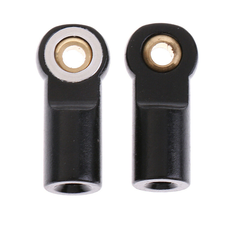 10 Pcs M3 Metal Ball Head Holder Tie rod end For RC Climbing Car Black