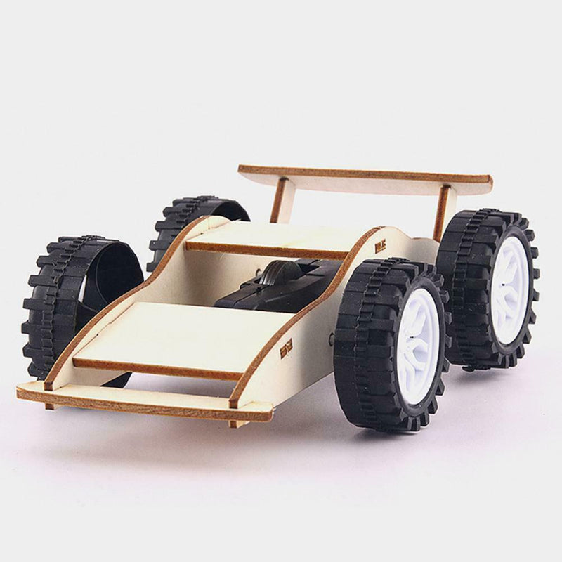 Kids Inertial Car Toys Kit DIY Educational Physics Science Assemble Craft