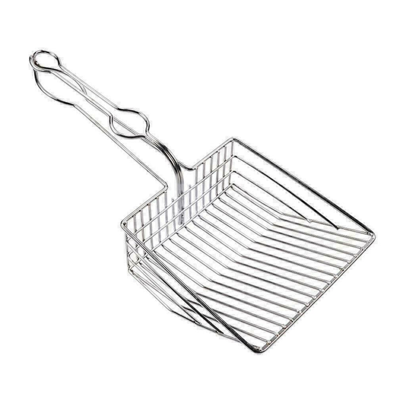 Cat Litter Scoop Metal Waste Scooper Poop Pet Sand Metal Shovel Cleaning To R5Y7