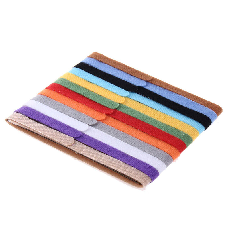 12Pcs Puppy ID Identification Collars Adjustable Nylon Small Pet Dog Kitten A