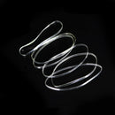 500Pcs Mini Small Clear Rubber Hair Elastic Braids Plaits Braiding Bands New