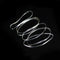 500Pcs Mini Small Clear Rubber Hair Elastic Braids Plaits Braiding Bands New