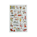 6 Sheets Lovely Miss Cat Adhesive DIY scrabooking Diary photo album sticke JcJ3C
