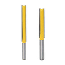 Bear Router Bit Woodworking Cutter+Straight Router Cutter Bit Slotted Tool