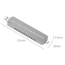 2-In-1 Nvme Enclosure, Usb 3.1 Gen 2 To Pcie Gen 3 X2 Bridge Chip Nvme Encl