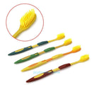 4PCS Double Ultra Soft Toothbrush Bamboo Charcoal Nano Brush Oral Dental Care