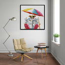 5D DIY Full Drill Diamond Painting Vacation Dog Cross Stitch Embroidery Kit