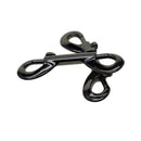 1 Pack Double End Gate Snap Hook Key Holder Alloy Clip Keychain  10 pieces