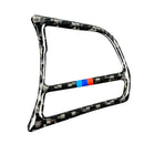 1Pair Carbon Fiber Steering Wheel Button Cover Trim for BMW F20 F21 F30 F32