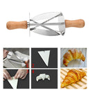 Stainless Steel Rolling Cutter Making Croissant Bread Wheel Dough Pastry Kni3C