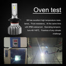 1 pair S6 H7 6000K 60W 7600LM Car LED Headlight Bulbs Fog Light