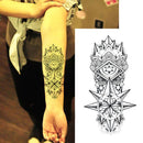 Cool Temporary Arm Transfer Tattoo Stickers Totems Mens Spray Waterproof SPTOCA