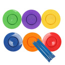 Boy Girl Props Circus Performance Stage Spinning Plate Set Juggling Skill