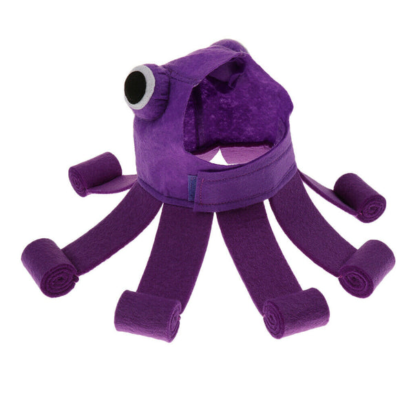 Halloween Octopus Wigs for Dog Doggy Cat Kitty Christmas Party Photo Prop