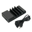 USB Charging Station 4 Port Dock Stand Desktop Multi Charger For Phone Tablet PC