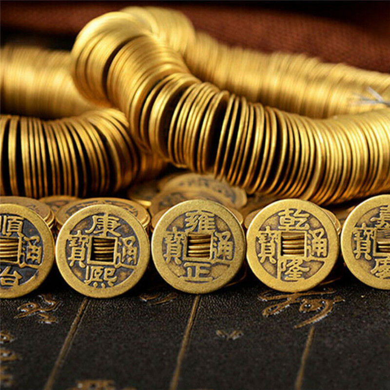 Auspicious Lucky Chinese Feng Shui Emperor Coin Good Luck Prosperous Protectio Z