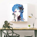 5D DIY Special Shaped Diamond Painting Beauty Cross Stitch Mosaic Kit Decor