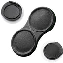 Black TLR bay 1 lens cap for Rollei Rolleiflex T 124 Minolta autocaord Supp J1I7
