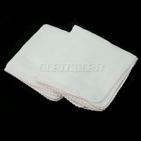 10* New Natural Cotton Facial Cleansing Muslin Cloth Makeup Removal 290*280mm