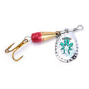 Fishing Lures Artificial Bait Metal Bionic Tackle Rotate Sequins Spinner  Z