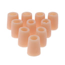 5 Pairs Gel Toe Sleeves Caps Wraps Separators for Hammer Toes Pain Ease