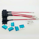 5 x 15A Add Circuit Medium Blade Fuse Boxe Holder ACS ATO ATC Piggy Back