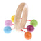 3pcs Wooden Baby Rattle Educational Grasping Rattle Montessori Toddler Toys