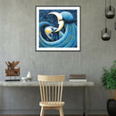 5D DIY Full Drill Diamond Painting Moon Embroidery Mosaic Craft Kit Decor