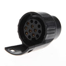 Car Trailer Truck Caravan 13 Pin to 7 Pin Plug Adapter Converter Tow Bar Socket