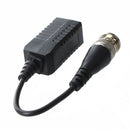 2x Video Balun BNC Cat5 Passive transmitter Two Wire for CCTV / Security Ca R3Z7
