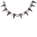 Metal Spikes Studs Rivets Punk Goth Necklace Choker Collar