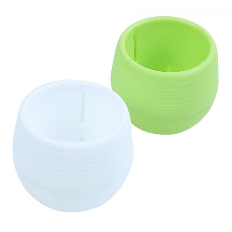 Small Succulent Planter Colorful Plastic Plant Flower Pots Set of 5, Mixed