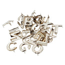 52Pcs English Letter Claw Studs Rivets for Costumes Leathercraft Accessories