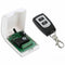 Wireless Remote Control Transmitter and DC 12V 2CH RF 433Mhz Rleay Receiver I7J6