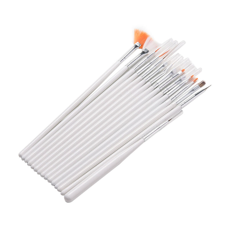 15X Nail Art UV Gel Design Brush Set Painting Pen Manicure Tips Tools Fash j Gw