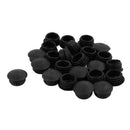 Blanking End Caps 13mm Dia Plastic Round Tubing Tube Inserts 24 Pcs N2U5