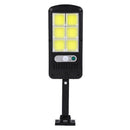 Outdoor Solar Sensor Wall Light Waterproof Garden Street Lamp (B 150 COB) A