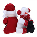 Christmas Santa Snowman Wine Bottle Cover Xmas Table Decor Party Supplies