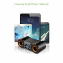 Socket Cigarette Lighter Splitter ZNB02 Car Charger Adapter 3.5A Dual USB P Q2E8