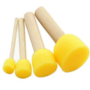 Children Gifts 20Pcs Children Sponge Embossed Watercolor Water Powder Seal