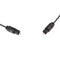 OD2.2 Digital Fiber Optical Audio VCR CD MD DVD TosLink Cable Cord 1.5m