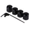 4Pcs/set Universal Car Wheel Tire Valve Cap Anti-theft Valve Cover P SE