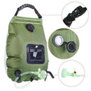 Portable 20L Solar Camping Shower Bag Outdoor Hiking Bathing Water Heated Bags