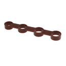 1 Piece Hand Finger Exerciser Strengthener Span Trainer Stretcher Brown